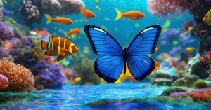 Can butterflies swim?