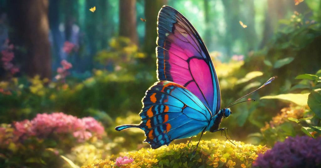 How do butterflies breathe?
