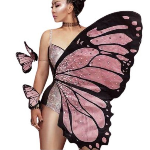 Bodysuit Butterfly Wings