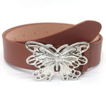 brown Butterfly Belt Buckle
