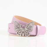 purple Butterfly Belt Strap