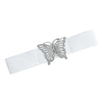 white Butterfly Belt for Dress