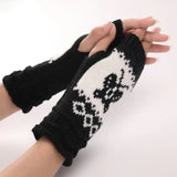 automn Fingerless Butterfly Gloves