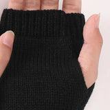 half finger Butterfly Gloves Knit