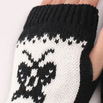 y2k Fingerless Butterfly Gloves
