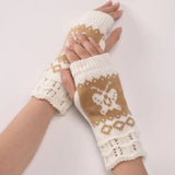 cool Butterfly Gloves Knit