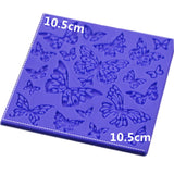 purple butterfly mold in silicone