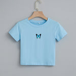 blue Butterfly Tank Top for Ladies