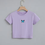 purple Butterfly Tank Top for Ladies