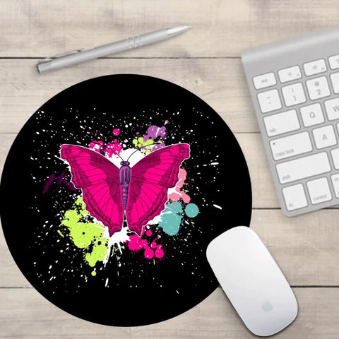 small butterfly mouse pad