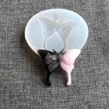 round butterfly mold in silicone