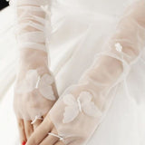 cute Lace Butterfly Gloves