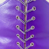 Lavender Butterfly corset Belt