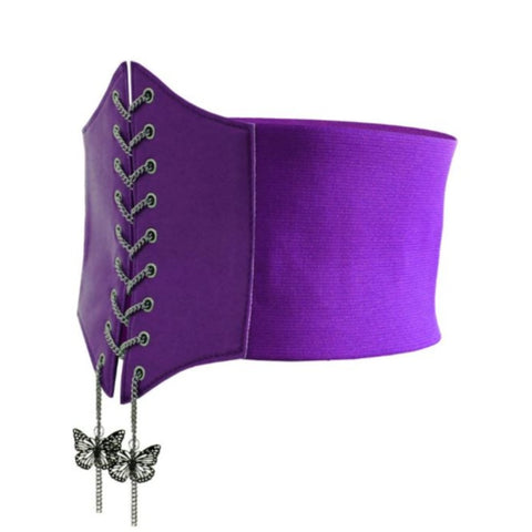 Lavender Butterfly Belt