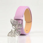 Purple Butterfly Belt for women