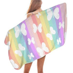 Rainbow Butterfly Towel