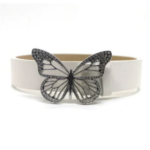 Rhinestone Butterfly Belt