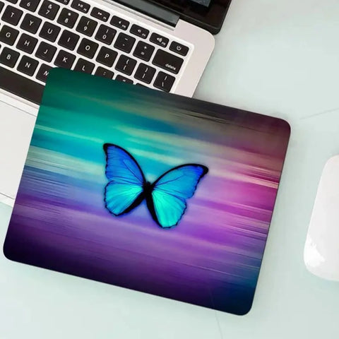 morpho butterfly mouse pad