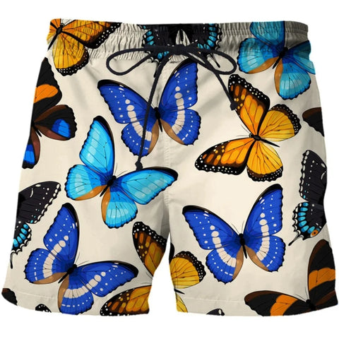y2k butterfly shorts