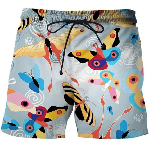 butterfly beach shorts