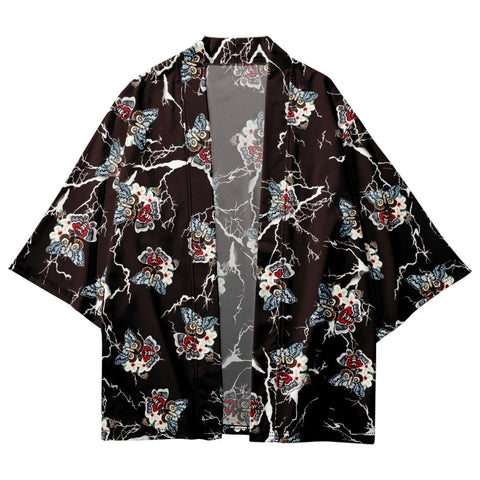 Butterfly Floral Kimono