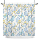 Floating Butterfly Shower Curtain