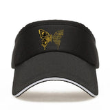 quote butterfly cap