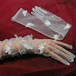 full finger Transparent Butterfly Gloves