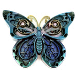 large butterfly mold pendant