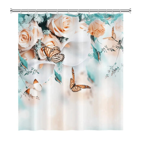 Viceroy Butterfly Shower Curtain