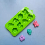 green butterfly mold for cake