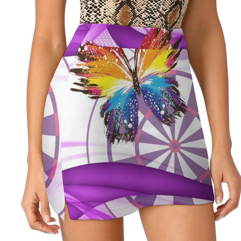 colorful butterfly skirt