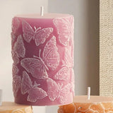 butterfly candle mold in silicone