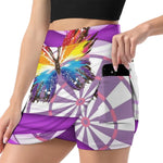 colorful butterfly skirt for women