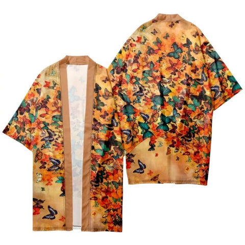 butterfly maxi kimono