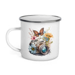 whimsical butterfly collection mug