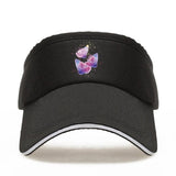 sparkling butterfly cap