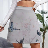 cute butterfly skirt for women