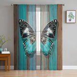 Elephant Butterfly Curtains