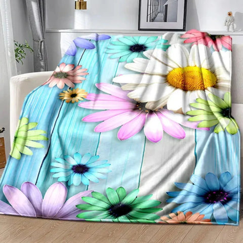 cute floral butterfly blanket