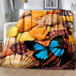 aesthetic butterfly blanket