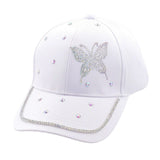 studded butterfly cap