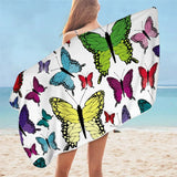 Butterfly Beach Towel design