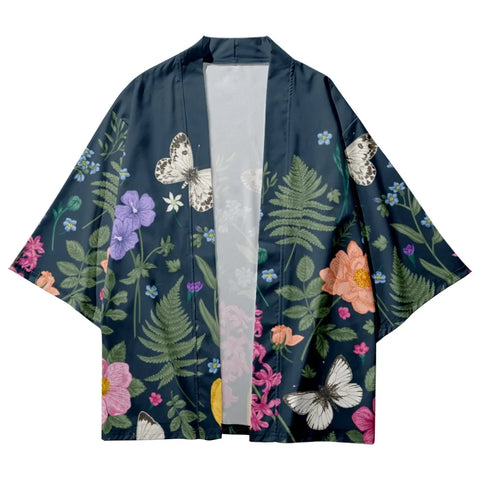 butterfly sleeve kimono top