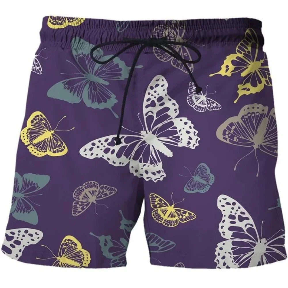 Pink Butterfly Shortie