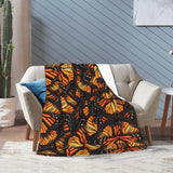 cheap monarch butterfly blanket