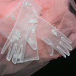 cute Transparent Butterfly Gloves