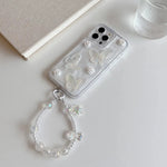 3D Butterfly Bracelet Phone Case with roses