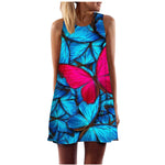 Powder Blue Butterfly Dress