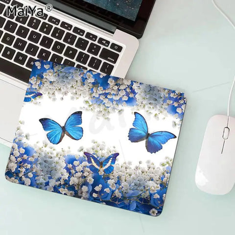 butterfly rectangle mouse pad